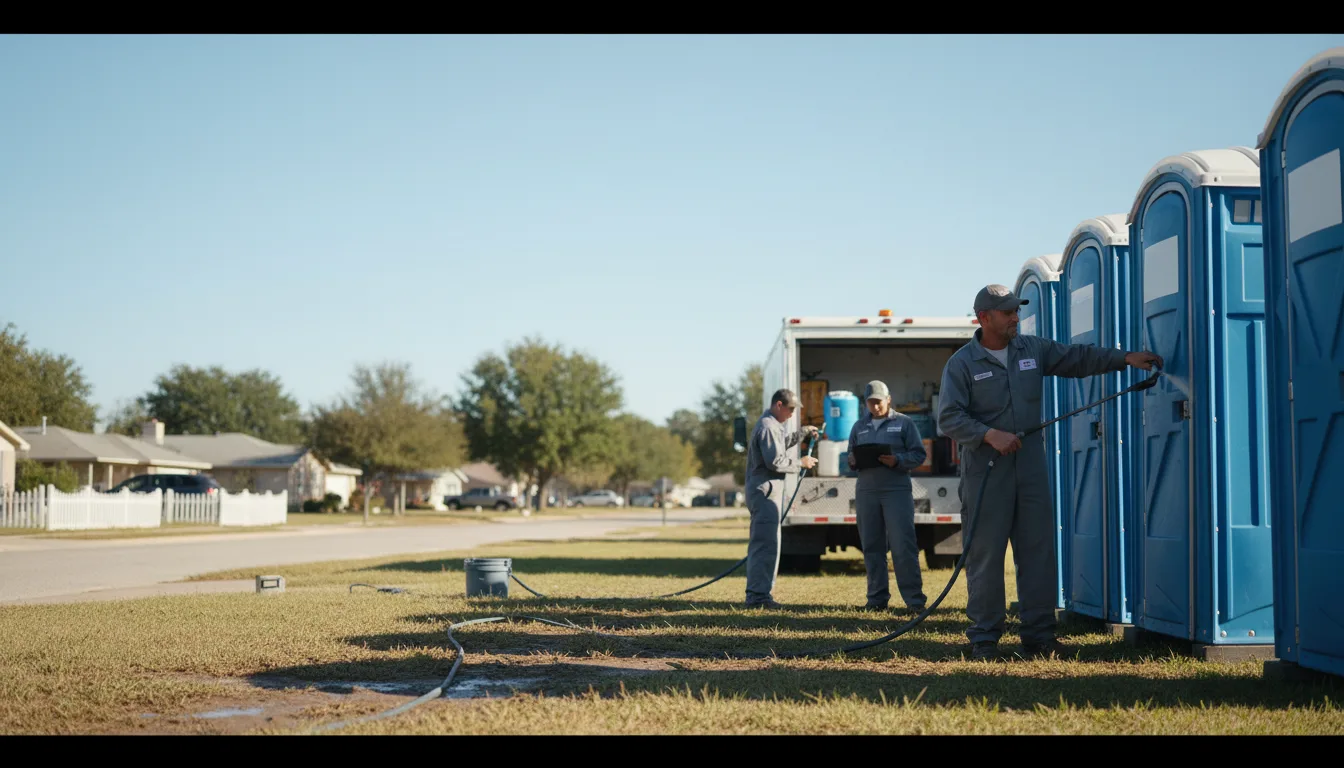 Long-Term Portable Toilet Rental in Stratford, TX near me